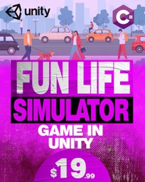 Create a Fun Life Simulator Game using playMaker and Unity