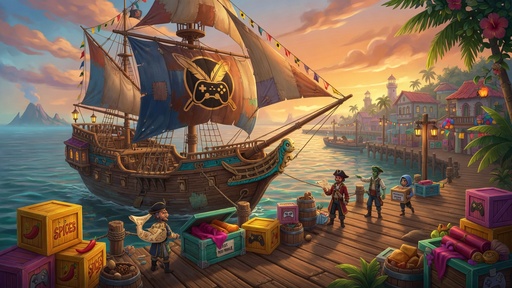 Learn Godot Making a Fun Pirate Trading Game